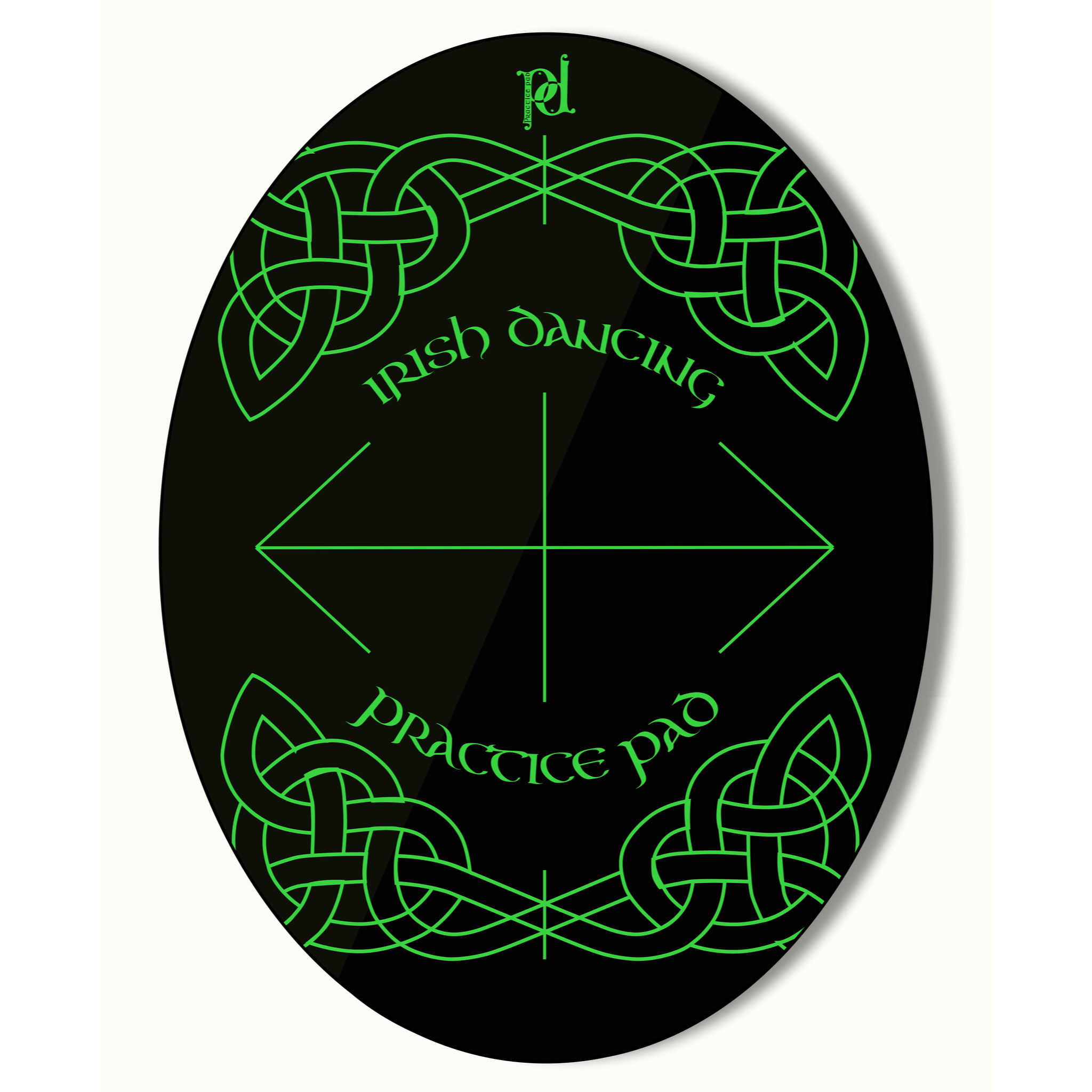 (PRE ORDER) ORIGINAL GREEN PRACTICE PAD & CARRY CASE